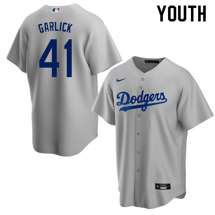 Nike Youth #41 Kyle Garlick Los Angeles Dodgers Baseball Jerseys Sale-Alternate